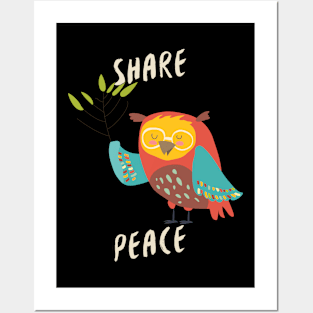 Share Peace Thanksgiving Gift Posters and Art